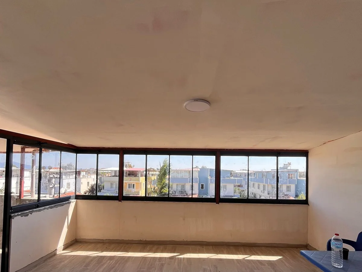 Saruhanlı PVC pencere uygulaması – iç mekan pencere sırası – Ünal Yapı